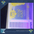 UV Invisible Printing Watermark Paper Coupon Ticket